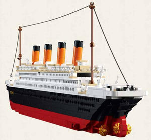 Juguete clásico Titanic bloques de construcción modelo Asamblea Educación de Sluba - Product Image 3