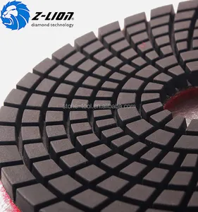 Resin bond diamond 3 inch marble floor wet polishing pads with A grade