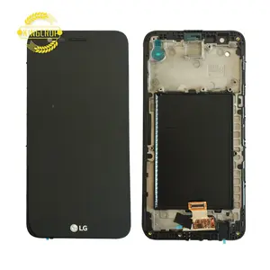 オリジナルLG K10 2017 M250N X400 LCDディスプレイ、タッチスクリーンデジタイザー、フレーム付きM250 M250DS LCD for LG K10 2017 K20 Plus