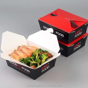 Sortir Rectangle Nouilles Chinoises En Papier Boîte à Lunch Pour La Vente En Gros - Product Image 2