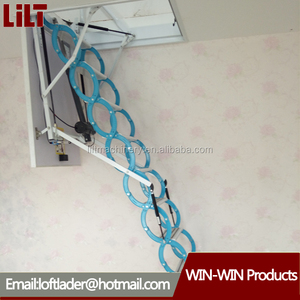 Aleación de aluminio <span class=keywords><strong>el</strong></span>éctrico loft escalera/escalera De aleación de Aluminio para <span class=keywords><strong>el</strong></span> hogar ático - Product Image 1
