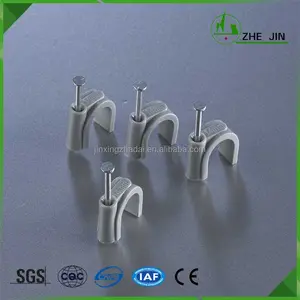 Zhe Jin 2016 Made In China Usine De Fabrication En Plastique Fil Nail Câble Clip