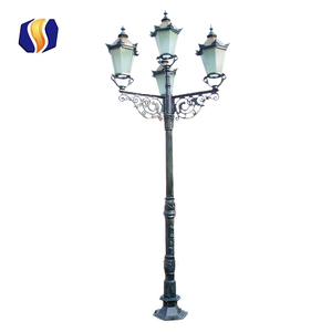 Rue Antique <span class=keywords><strong>Colonne</strong></span> Éclairage Pôle Jardin <span class=keywords><strong>Lampadaire</strong></span> - Product Image 2