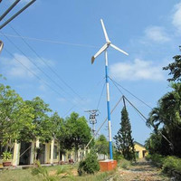Turbine éolienne électrique 2kw/3kw/5kw/10kw/15kw, générateur électrique