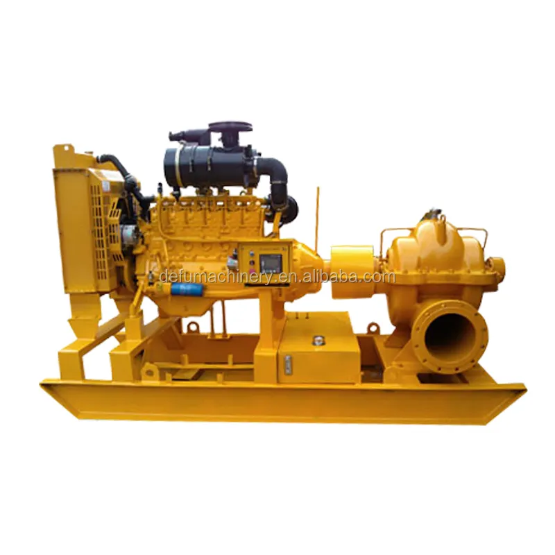 DEFU Dieselmotor Wasserpumpe Mine Entwässerung pumpe Entwässerung pumpe