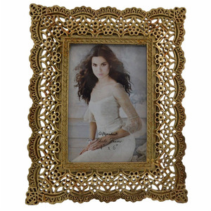 Hot Sale Personalized Handmade Polyresin <strong>Wedding</strong> Vintage <strong>Picture</strong> <strong>Frame</strong> - Product Image 1