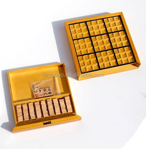 2017 Pensiero Logico Nove Giochi Per Adulti in legno Di Conteggio di Legno di Intelligenza Con Risposta Istruzioni - Product Image 5
