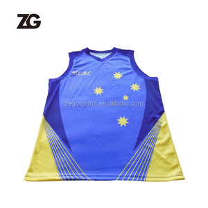 Tùy Chỉnh Bóng Rổ Đồng Phục Thiết Lập/Bóng Rổ Áo Chất Lượng Cao Thăng Hoa Bóng Rổ Jersey / <span class=keywords><strong>Singlets</strong></span> - Product Image 4