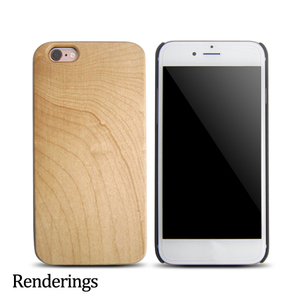 Nueva! cráneo grabado caja del teléfono celular para el iphone 6, TPU madera de ébano cubierta - Product Image 6
