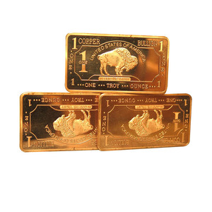 ราคาทองแดง 1 ออนซ์ ทองแดงบริสุทธิ์ 999 แท่งบัฟฟาโล บูลเลียน บาร์ รุ่น B59 - Product Image 3