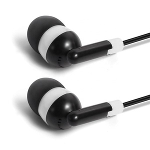 3.5mm Connector Earphones Headsets Disposable Airline Airplane Stereo <strong>Headphones</strong>