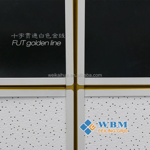 Rejilla de techo en forma de T de acero, accesorio negro <span class=keywords><strong>FUT</strong></span>, inmersión en caliente, de acero galvanizado, suspendido, 32/38 - Product Image 2