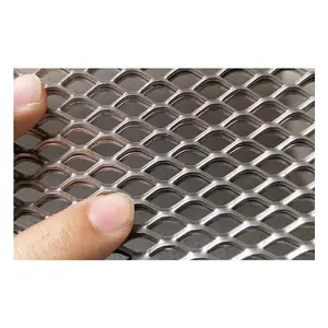 Anodised Decorative and security aluminum expanded wire mesh