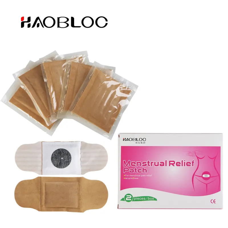 Parche de alivio Menstrual activado por aire, almohadilla de calefacción, Parche de calor Herbal para el cuidado de la salud de las mujeres