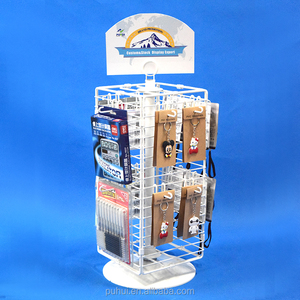 Mostrador giratorio universal, accesorio POP, soporte de tienda al por menor, promoción, rejilla de alambre de hierro, estante POS de pared - Product Image 2