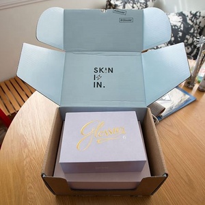 Bajo <span class=keywords><strong>Precio</strong></span> OEM eco papel de impresión de logotipo de papel corrugado caja de cartón de caja de correo personalizado corrugado caja de envío para ropa - Product Image 6