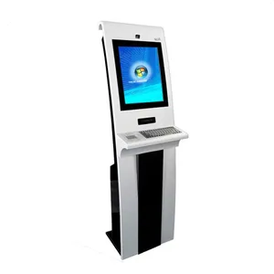 Fabrika satıcı özel ödeme kiosk klavye yazıcı akıllı çok fonksiyonlu dokunmatik ekran kiosk totem lcd ekran