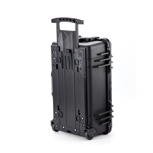 <strong>Plastic</strong> Toolbox Trolley Case Instrument Camera Safety Box Foam Insert <strong>Suitcase</strong> With Wheels - Product Image 1