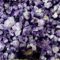 Kindfull Vente en gros de pierres précieuses naturelles brutes en améthyste Quartz non taillé Fleur de cristal Géode violette pour la fabrication de pendentifs