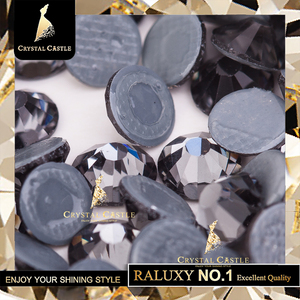 Strass noir pour dos plat, <span class=keywords><strong>colle</strong></span> pour embellissements, strass, cristal, correcteurs chauds, SS20 - Product Image 2