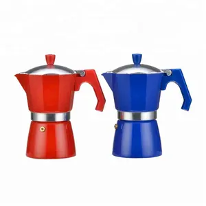 Italian Style Aluminum Espresso Coffee Maker/1 pound coffee can