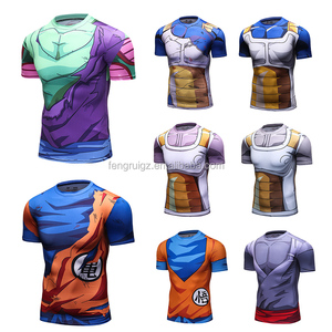 Cody Lundin stampa 3d Bodybuilding abbigliamento sportivo uomo <span class=keywords><strong>Anime</strong></span> 3D Goku e Vegeta <span class=keywords><strong>t</strong></span> <span class=keywords><strong>Shirt</strong></span> - Product Image 2