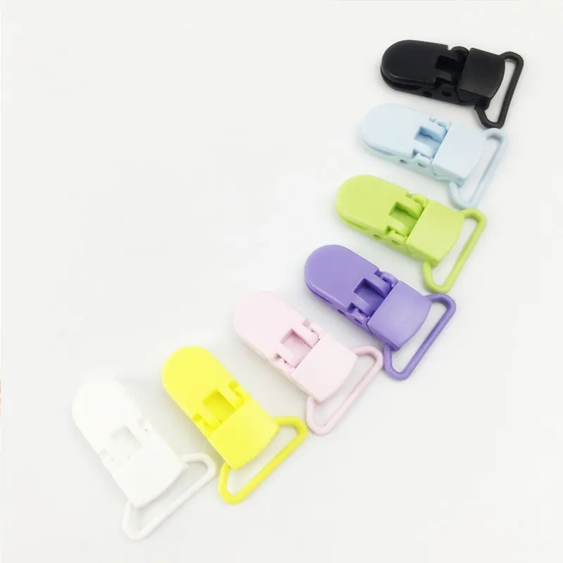 Multi Color Baby Nursing Accessories Plastic Soother Clip Dummy Clip for Newborn