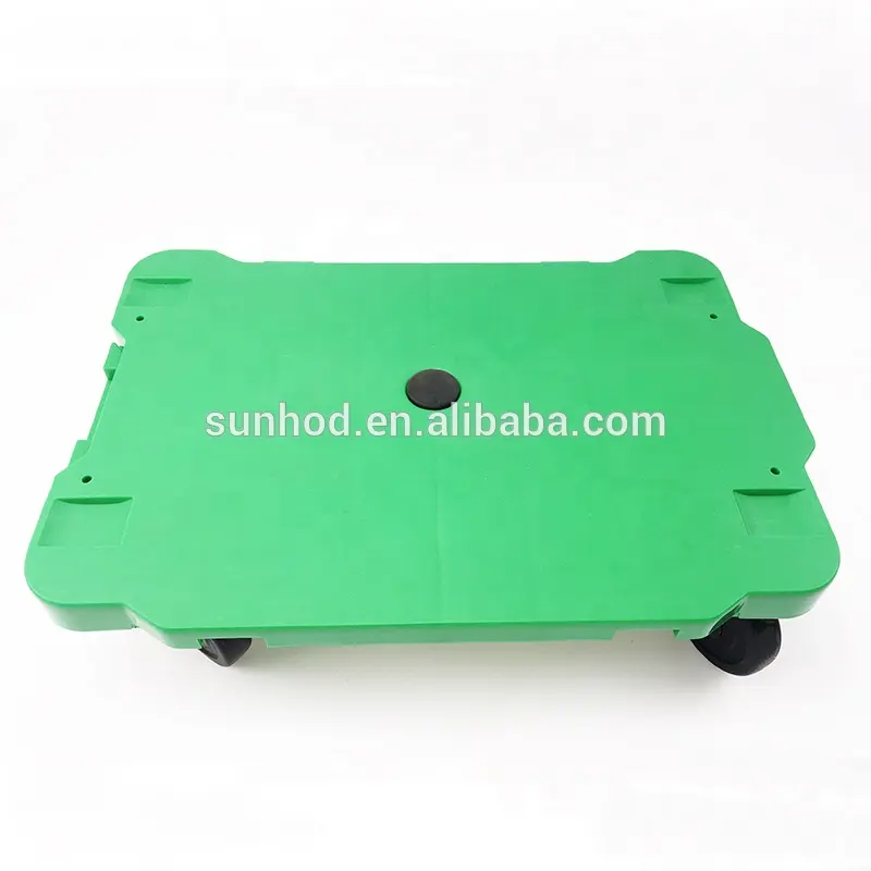 Wholesale best prices platform dolly trolley / plastic heavy duty trolley dolly