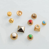 Perles en plastique Punk pointes de couture Rivet cône goujon perle bricolage pour sac vêtement maroquinerie