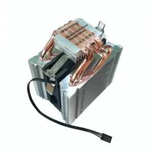 المصنع مباشرة الكمبيوتر وحدة المعالجة المركزية برودة مروحة 12V العاصمة مع 4 heatpipe النحاس شقة غرفة التبريد ل AMD/إنتل المقبس الصانع الصين