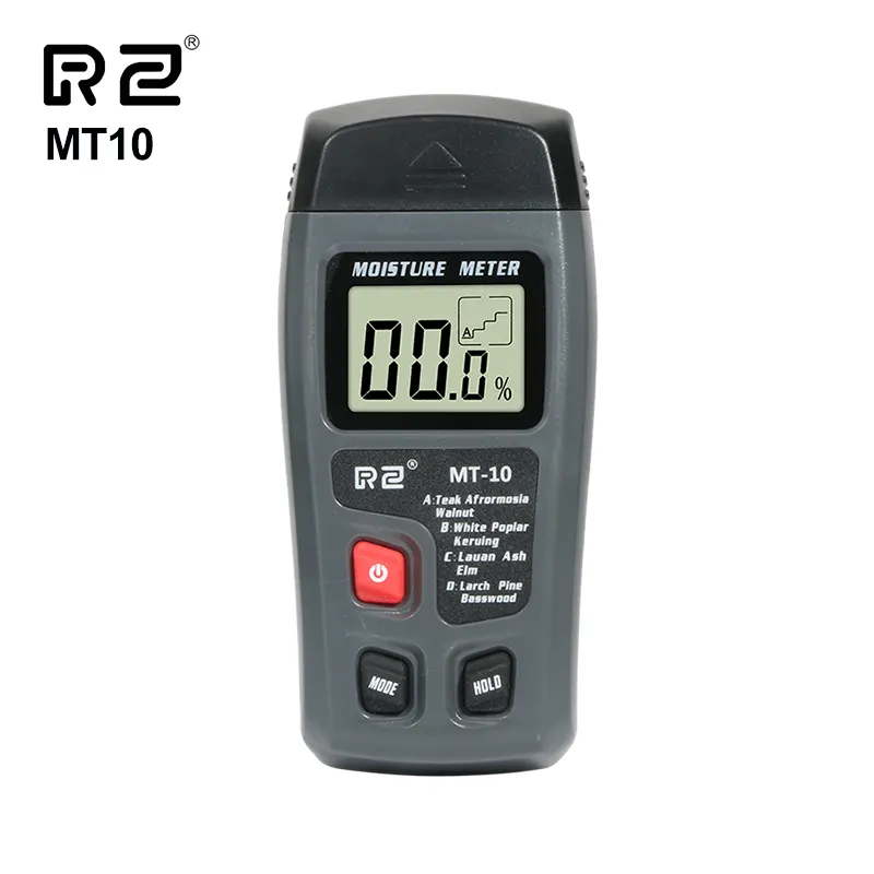 휴대용 고정밀 목재 수분 측정기 습도계 밀도 디지털 전기 테스터 측정 도구 MT10