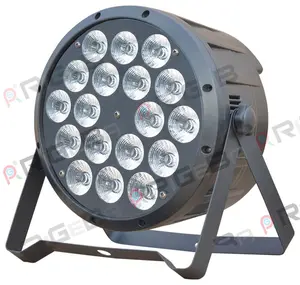 LED Par 64 18 led 10 w RGBW 4in1 塑料 LED par 灯
