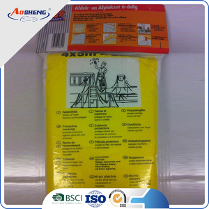 Desechables <span class=keywords><strong>a</strong></span> prueba de polvo paño de limpieza para el piso del <span class=keywords><strong>pintor</strong></span> - Product Image 4