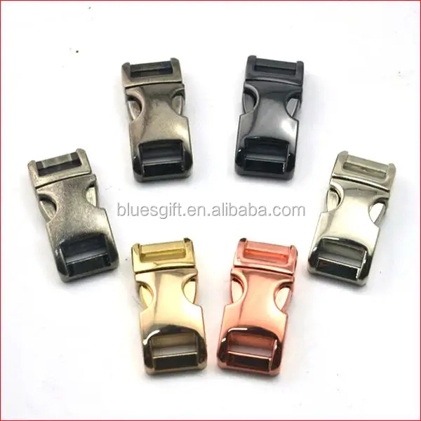 2014 high quality metal side release buckle with many color
