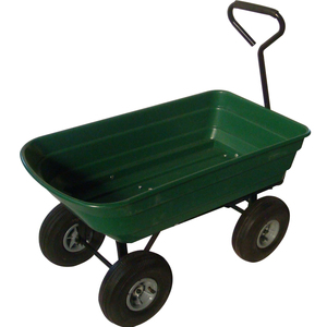 Chariot de <span class=keywords><strong>remorque</strong></span> en plastique, chariot à outils robuste, pour jardin, à bas prix, 8 pièces - Product Image 3