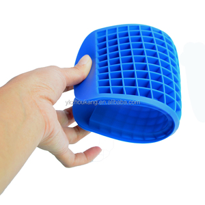 Logotipo personalizado 160 Cavidad Silicona Cubitera Cuadrado Molde para hacer hielo y herramientas - Product Image 3