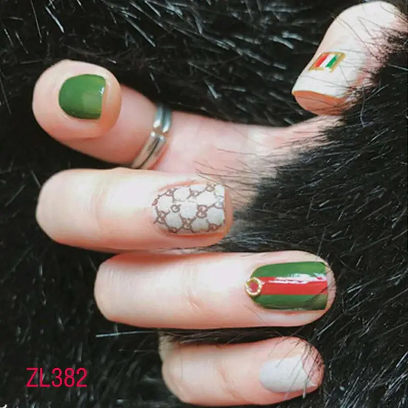 Latest 2024 Nail Art Decorations Water Transfer Decal Nail Stickers For Nails Manicure Stickers