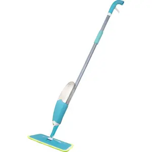 China Factory Price Cheap Spray Mop India Microfiber Flat mop Indoor Wet Mop Easy Cleaning with Metal Handles