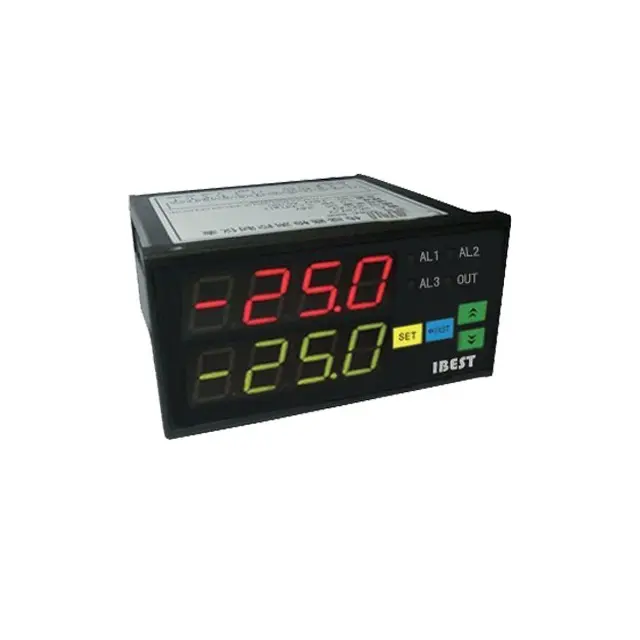 DPN RS232/232 Pengukur Tegangan AC DC Digital, Pengukur Voltase Ampere Digital 4 Digit Tampilan LED 24VDC/AC 220V (IBEST)