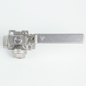 Válvula de bola de 3 vías de acero inoxidable 304/316 de alta calidad 1/4 ''~ 4'' Producto confiable - Product Image 6