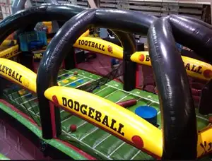 Inflatable Đa Thể Thao Arena Nhà Bị Trả Lại Tất Cả Trong Một Thể Thao Arena Trò Chơi Đối Với Đảng