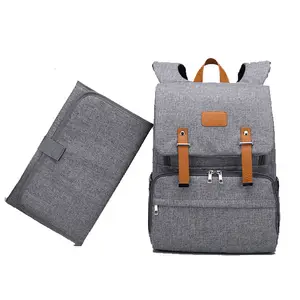 JUNYUAN Outdoor Travel Multifunctional Baby Mummy Diaper Bag Backpack For Dad