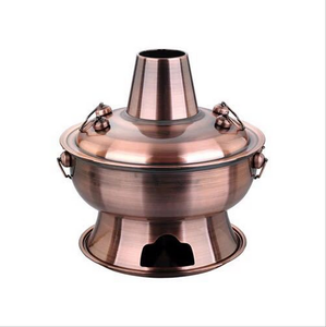 Pentola per Hot Pot Shabu Shabu in Acciaio Inox con Canna Fumaria - Product Image 5