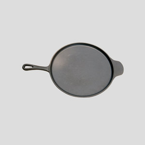 Padella Rotonda in Ghisa Smaltata Antiaderente, Moderna ed Ecologica, per Bistecche, Uova e <span class=keywords><strong>Pizza</strong></span> su Fornelli a Gas e a Induzione - Product Image 6