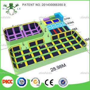Salto de la <span class=keywords><strong>cama</strong></span> <span class=keywords><strong>elastica</strong></span> duradera popular irregular excelente - Product Image 4