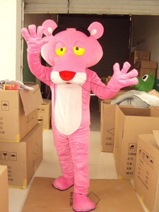 Godimento CE adulto pink panther costume della mascotte del Vestito Operato <span class=keywords><strong>Halloween</strong></span> in vendita - Product Image 2
