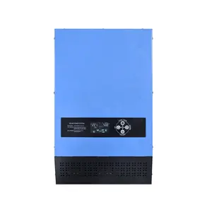 Inverter 3000W Gelombang Sinus Murni Hibrid, Inverter 24V 48V Ac Tanpa Kabel