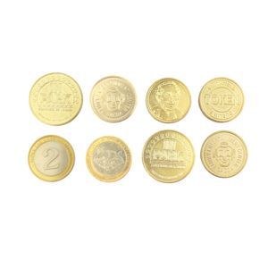 Biểu tượng tùy chỉnh làm bằng thép không gỉ sắt kim loại trò chơi Token Brass đồng đồng vàng bạc <span class=keywords><strong>Arcade</strong></span> trò chơi mã thông báo - Product Image 4