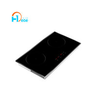 Table de cuisson à induction électrique double H-one, encastrable, meilleur modèle économique 8124-202