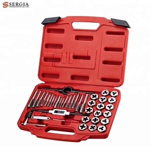 40Pcs โลหะผสมเมตริก SAE Tap Die ชุด - Product Image 1
